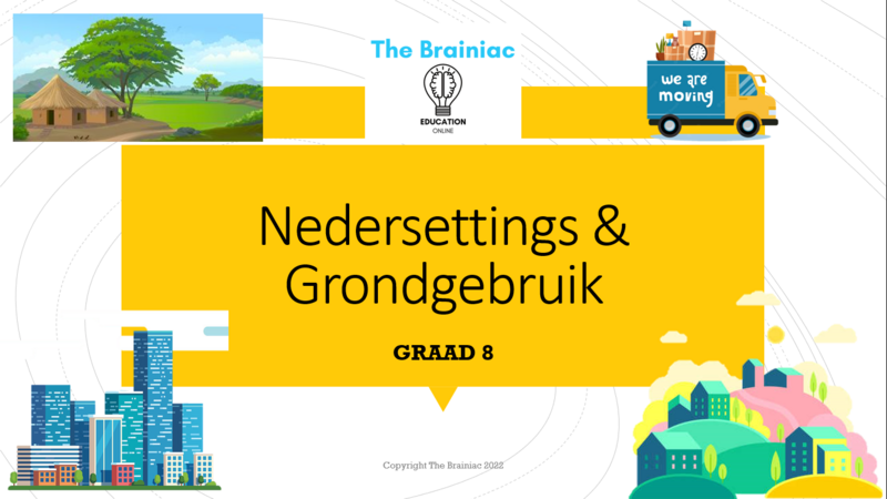 Gr 8 SW (Geografie) PowerPoints - Kwartaal 3