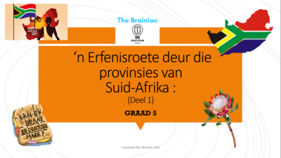 Gr 5 SW (Geskiedenis) PowerPoints - Kwartaal 4