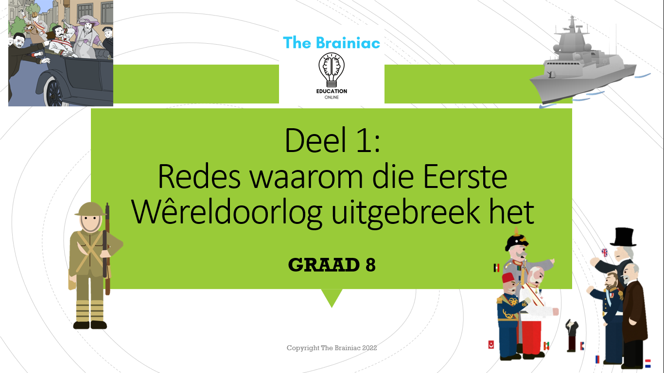 Gr 8 SW (Geskiedenis) PowerPoints - Kwartaal 4