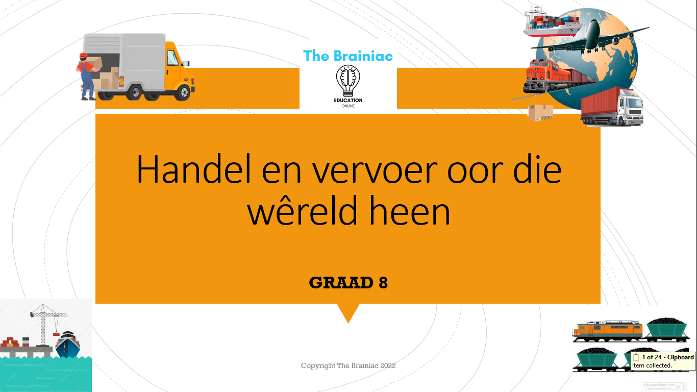 Gr 8 SW (Geografie) PowerPoints - Kwartaal 4