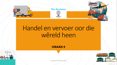 Gr 8 SW (Geografie) PowerPoints - Kwartaal 4