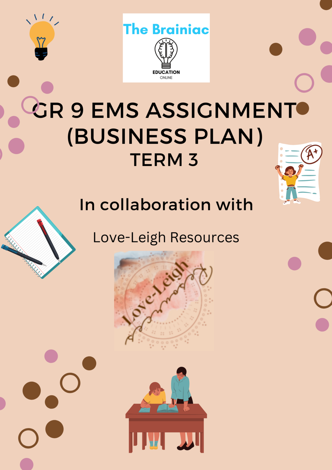 Gr 9 EMS Assignment - Term 3
