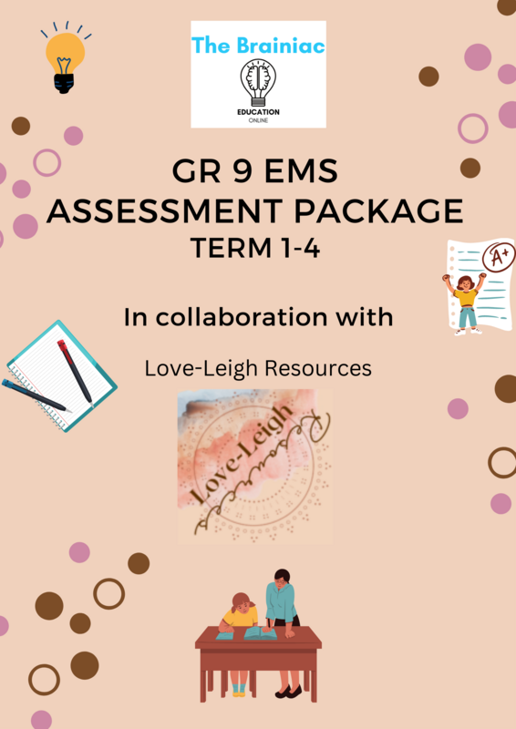Gr 9 EMS Assessment Package (Term 1-4)