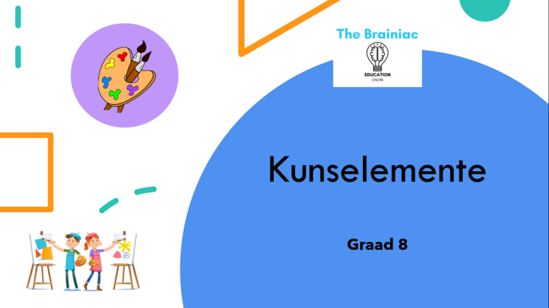 Gr 8 Visuele Kuns PowerPoints - Kwartaal 1