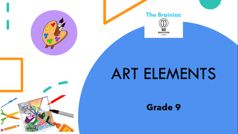 Gr 9 Visual Arts PowerPoints - Term 1