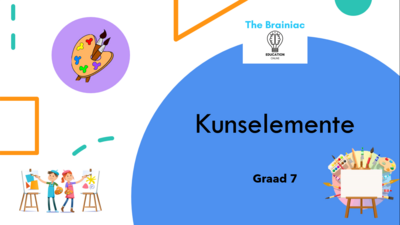 Gr 7 Visuele Kuns PowerPoints - Kwartaal 1