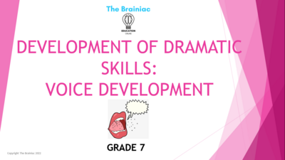 Gr 7 Drama PowerPoints - Term 1