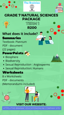 Gr 7 Natural Sciences Package - Term 1