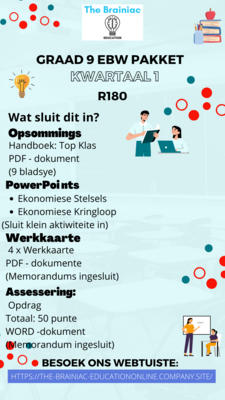 Gr 9 EBW Pakket - Kwartaal 1