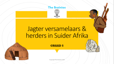 Gr 5 SW (Geskiedenis) PowerPoints - Kwartaal 1