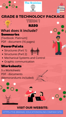 Gr 8 Technology Package - Term 1