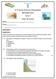 Gr 9 Geography Revision Test - Term 1