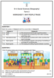 Gr 6 Geography Worksheets - Term 2