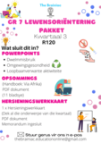 Gr 7 Lewensoriëntering Pakket - Kwartaal 3