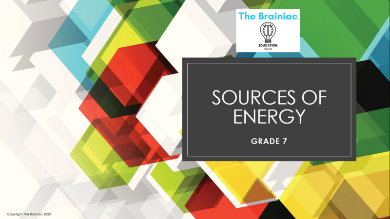 Gr 7 NS PowerPoints - Term 3