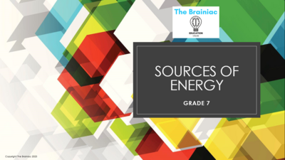 Gr 7 NS PowerPoints - Term 3