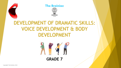 Gr 7 Drama PowerPoints - Term 3