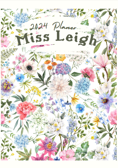 Teacher Planner (Floral)