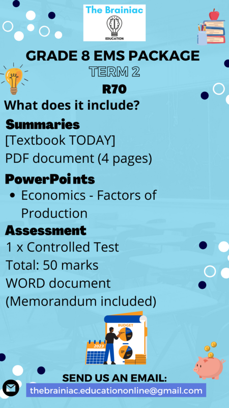 Gr 8 EMS Package - Term 2