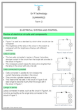 Gr 9 Technology Summaries - Term 3