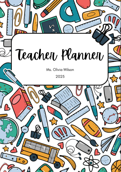 Teacher Planner (Back to School)