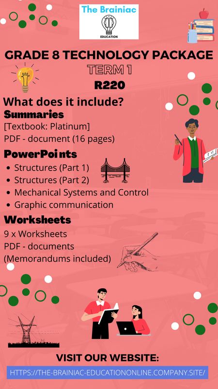 Gr 8 Technology Package - Term 1