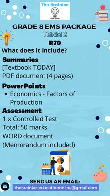 Gr 8 EMS Package - Term 2
