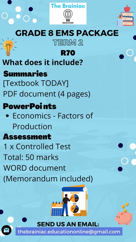 Gr 8 EMS Package - Term 2