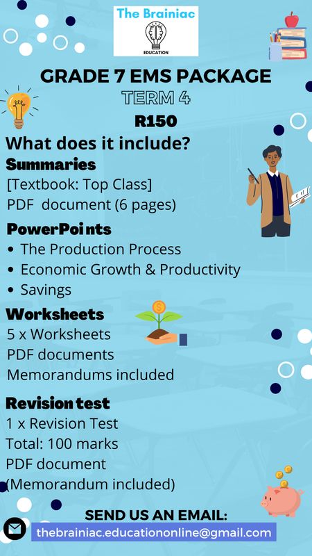 Gr 7 EMS Package - Term 4