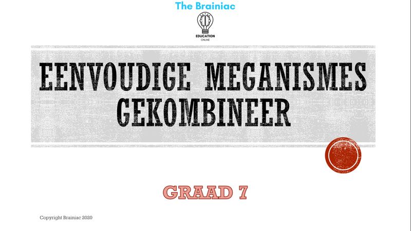 Gr 7 Tegnologie PowerPoints - Kwartaal 3