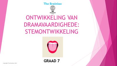 Gr 7 Drama PowerPoints - Kwartaal 2