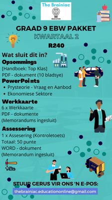 Gr 9 EBW Pakket - Kwartaal 2