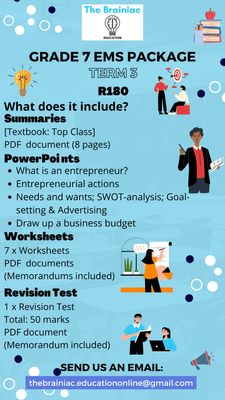 Gr 7 EMS Package - Term 3