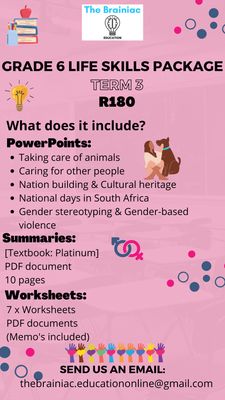 Gr 6 Life Skills Package - Term 3