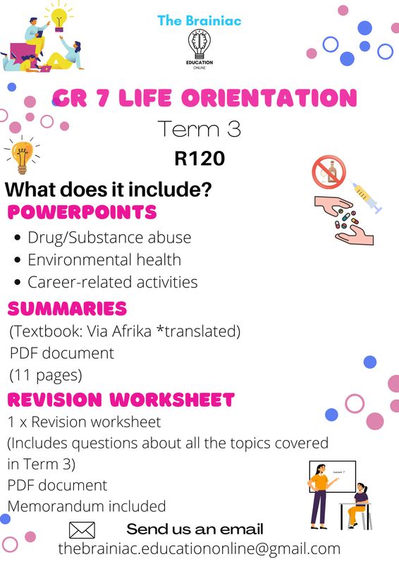 Gr 7 Life Orientation Package - Term 3