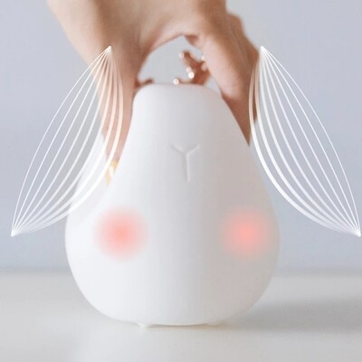 Lampe led veilleuse souple lapin cerf 