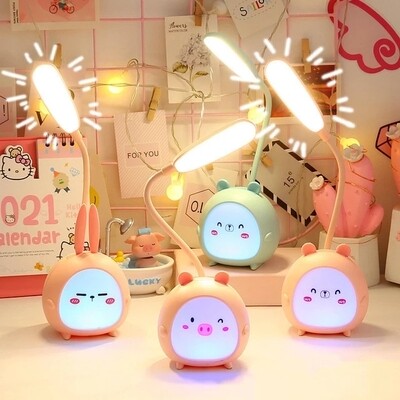 Lampe de bureau mignonne Led fonction veilleuse