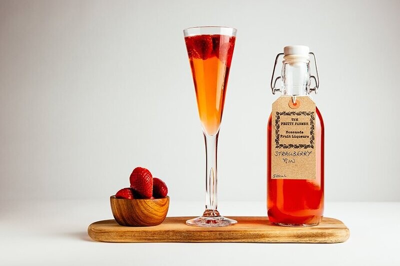Strawberry Gin Liqueur