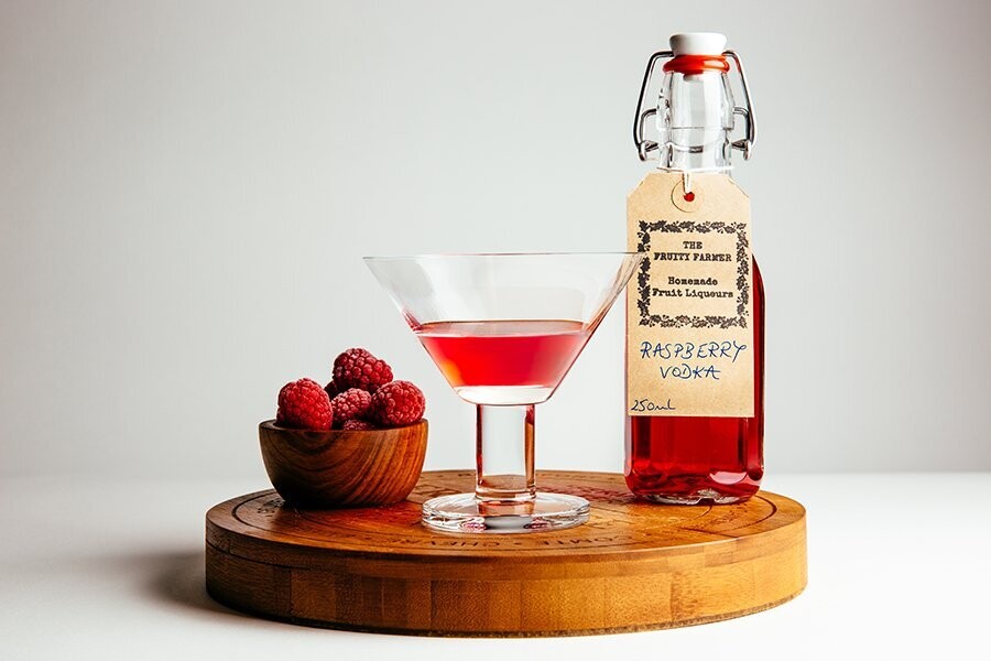 Raspberry Vodka Liqueur