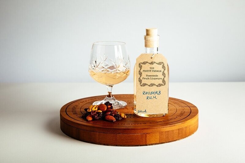 Rhubarb Rum Liqueur