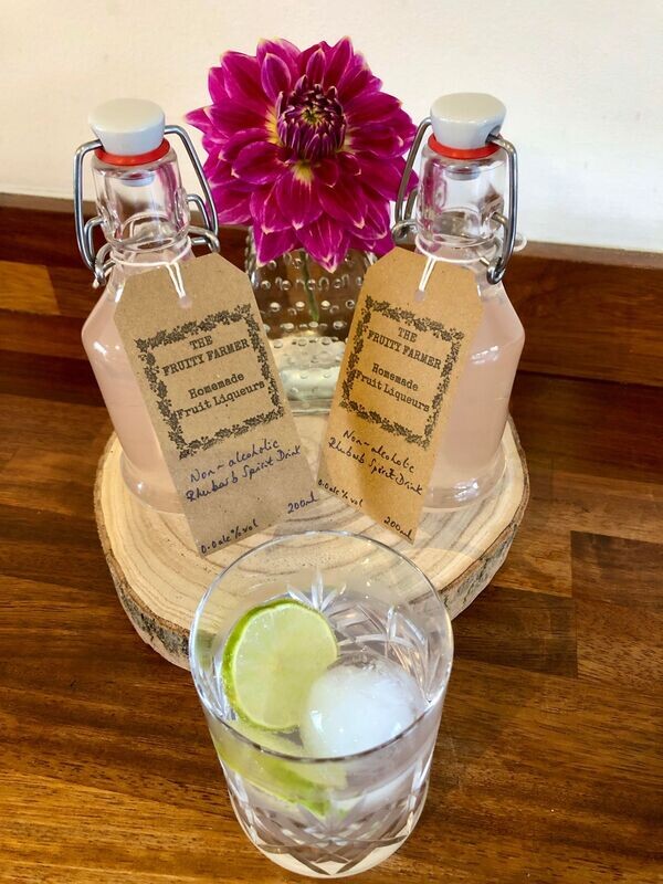 Non-alcoholic Rhubarb Spirit Drink
