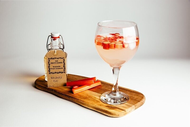 Rhubarb Gin Liqueur