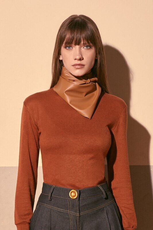 Jersey Turtleneck