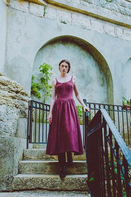 Auburn Stillness Dress Auburn Stillness Dress