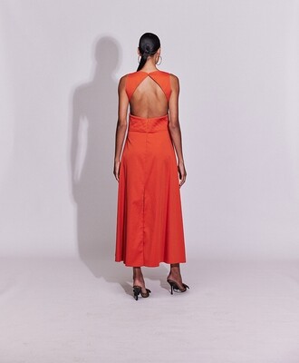 Orange Dress