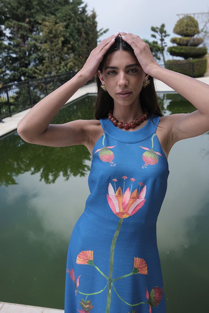 Majorelle Dress