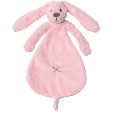 Knuffeldoekje pink rabbit richie konijn: Happy Horse