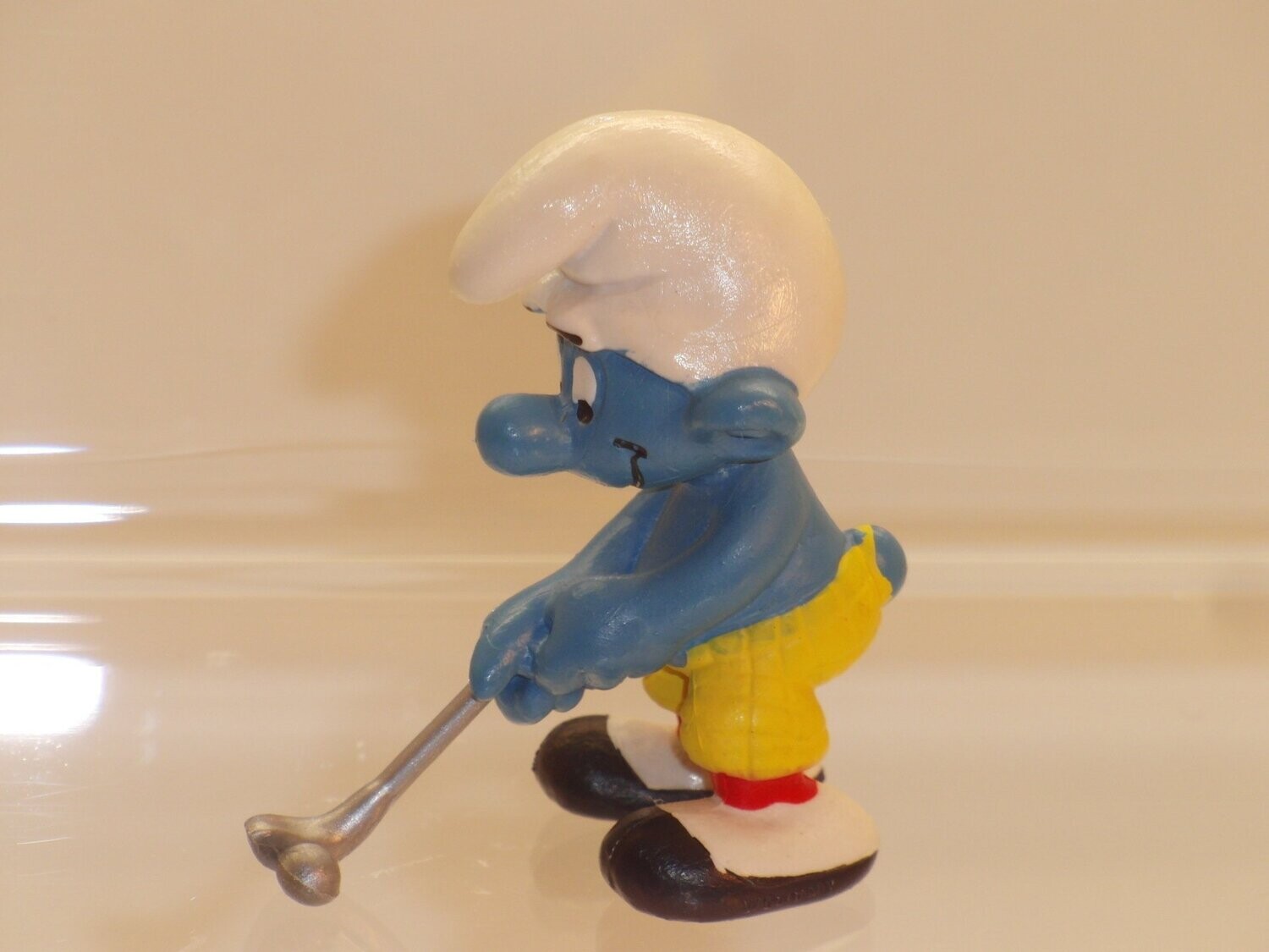 Golfschlumpf 2.0055 Schläger fein/kurz Hose matt gelb