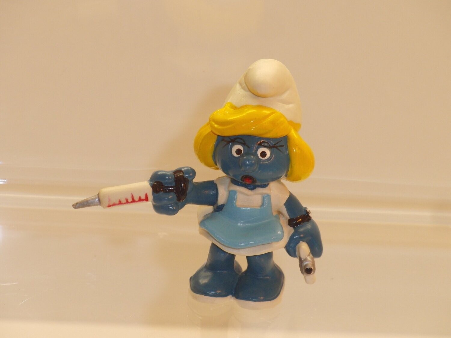 Krankenschwester 2.0139 Schürze blau