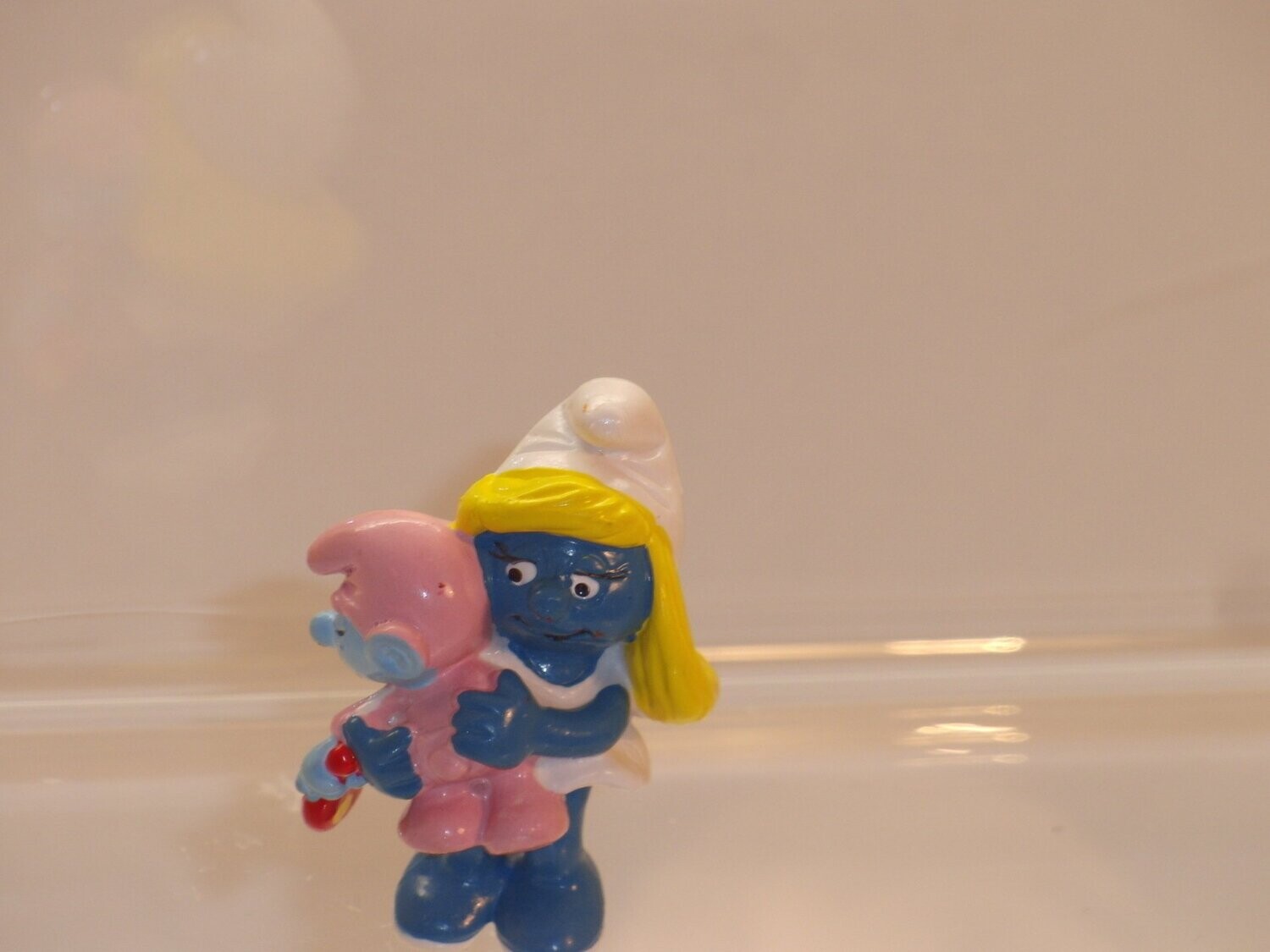 Schlumpfinchen mit Baby 2.0192 (Baby helles blau)
